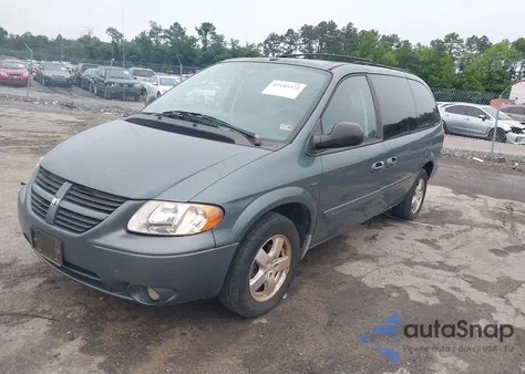 2007 Dodge Grand Caravan Sxt z USA, uszkodzony, nr VIN 2D4GP44L87R150642